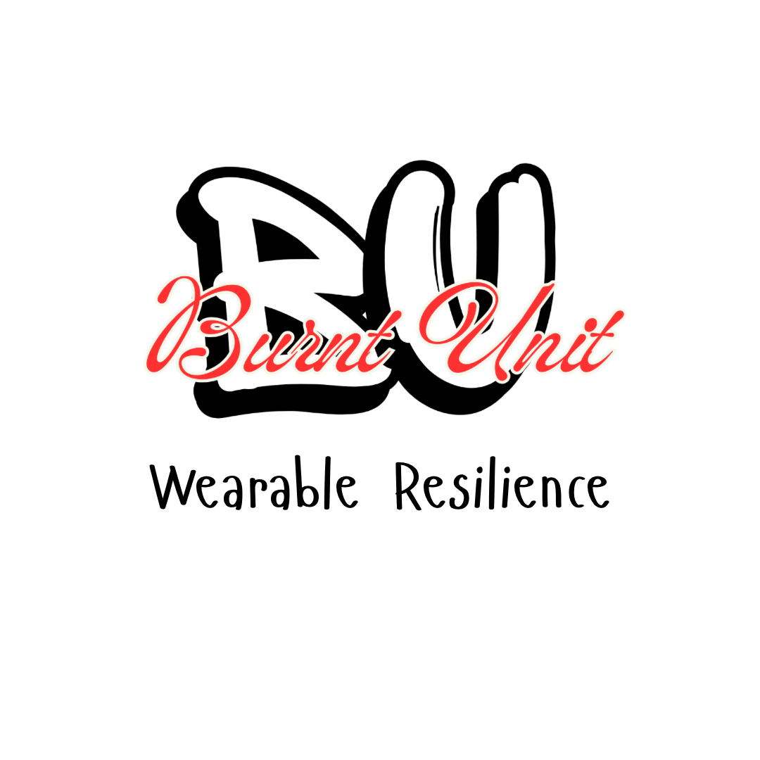 Black Printed BU Burnt Unit - BU Brand Bucket Hat image 1