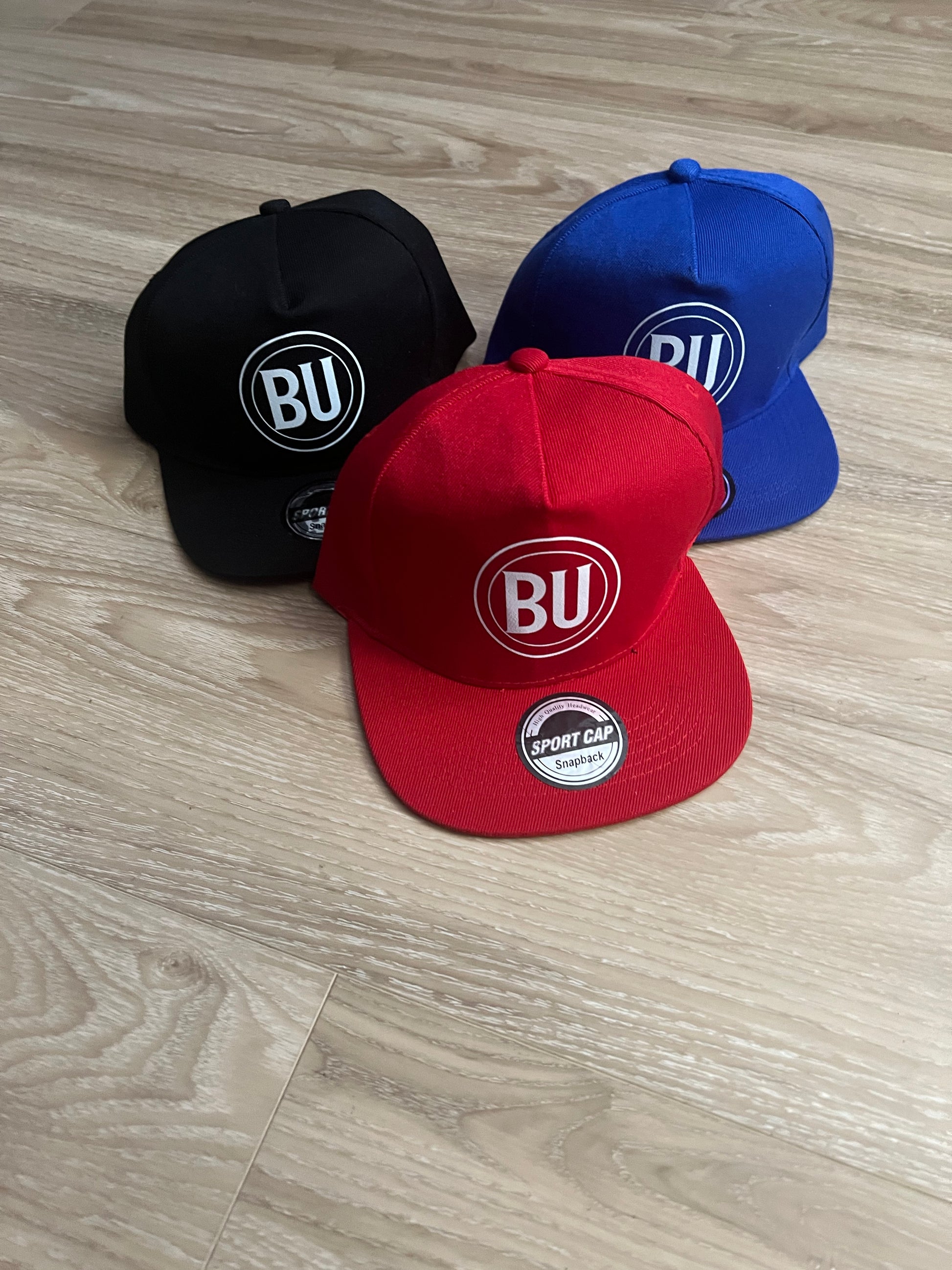 Red BU - BU Brand Baseball Hat image 2
