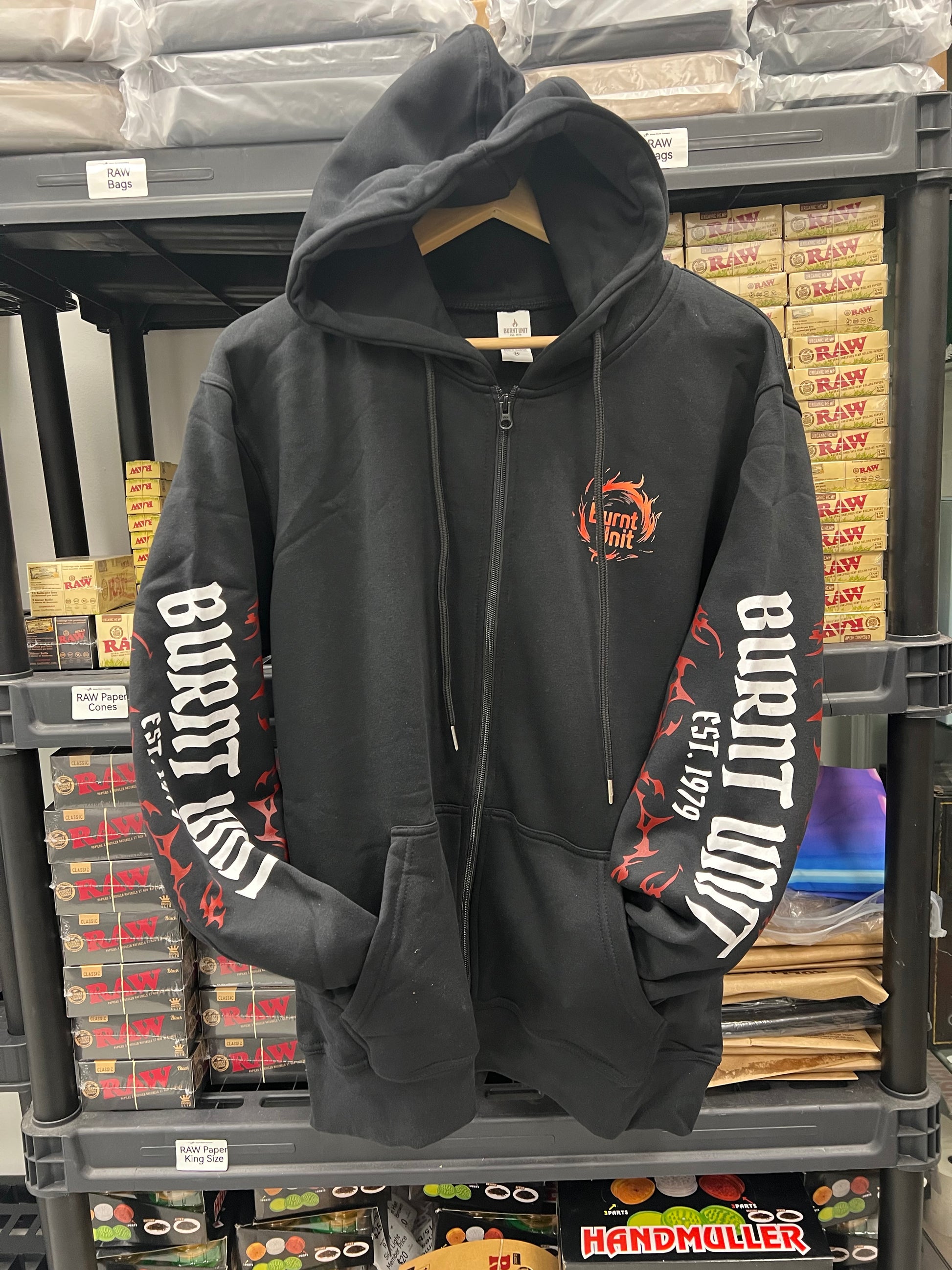 Limited Edition BU Tracksuit Black - BU Brand 2 PC Set image 2