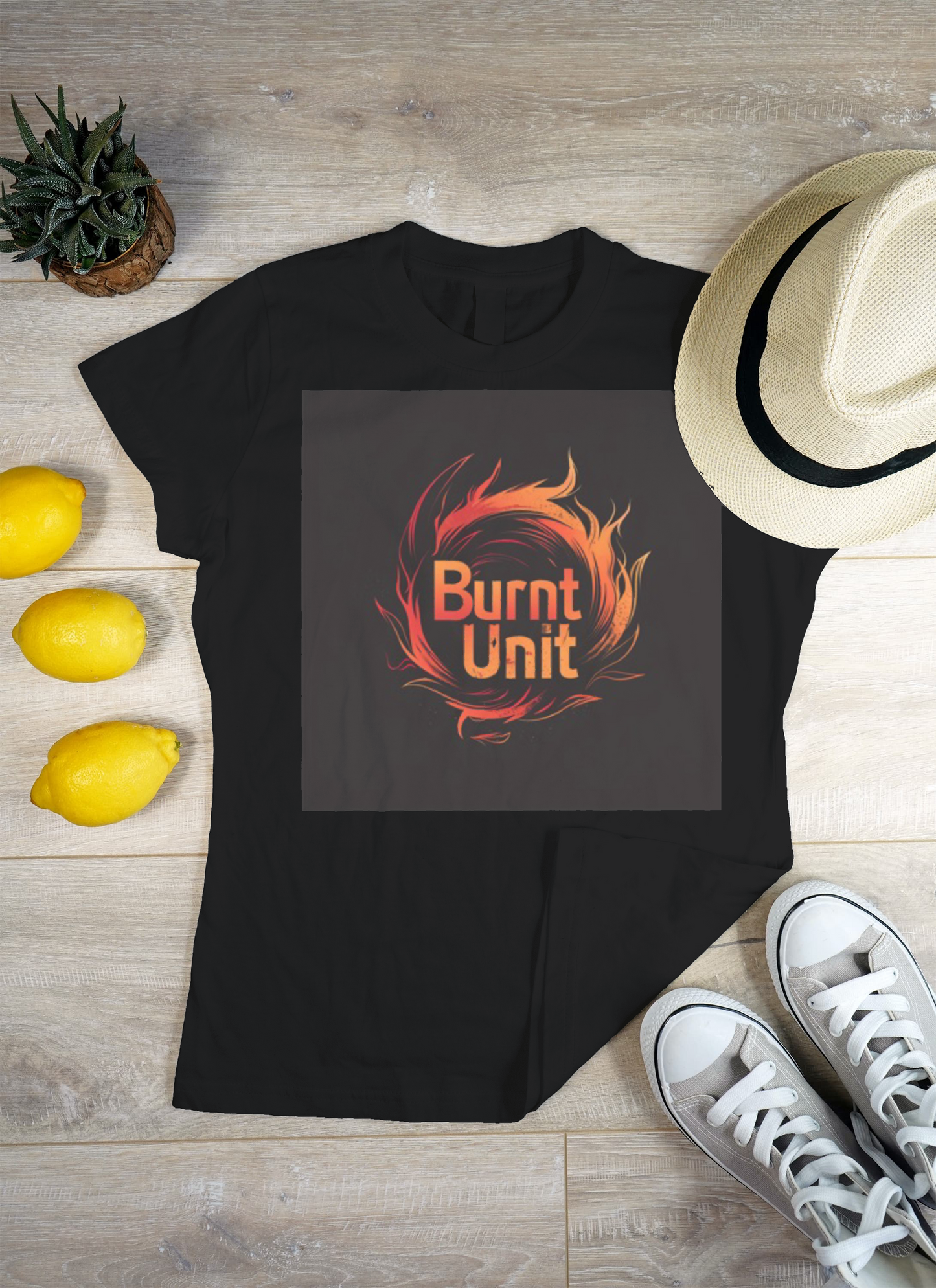 Flame - BU Brand T-shirt Spandex/Polyester Blend image 0