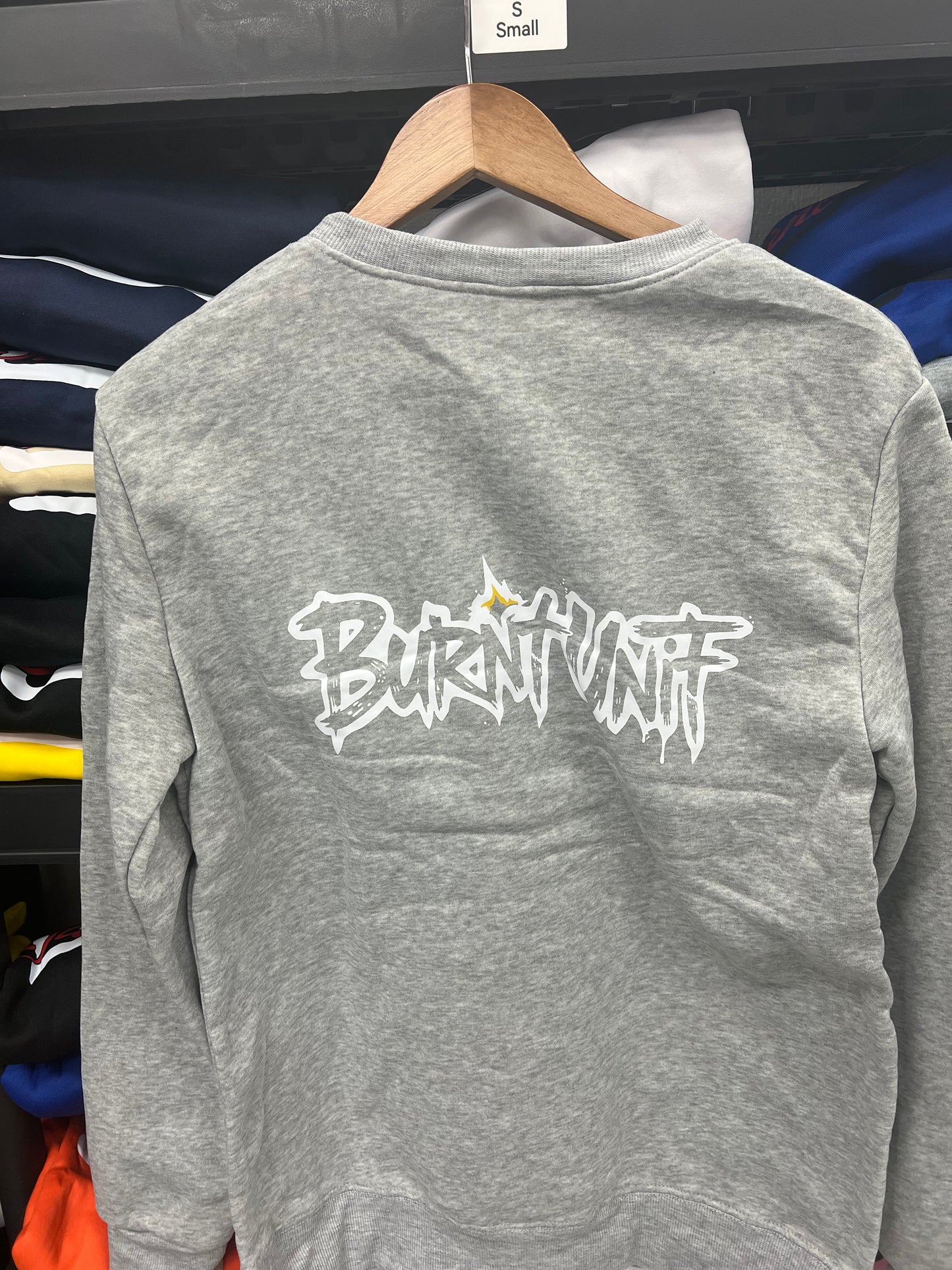 BU Sweatshirt Light Grey - BU Brand image 2