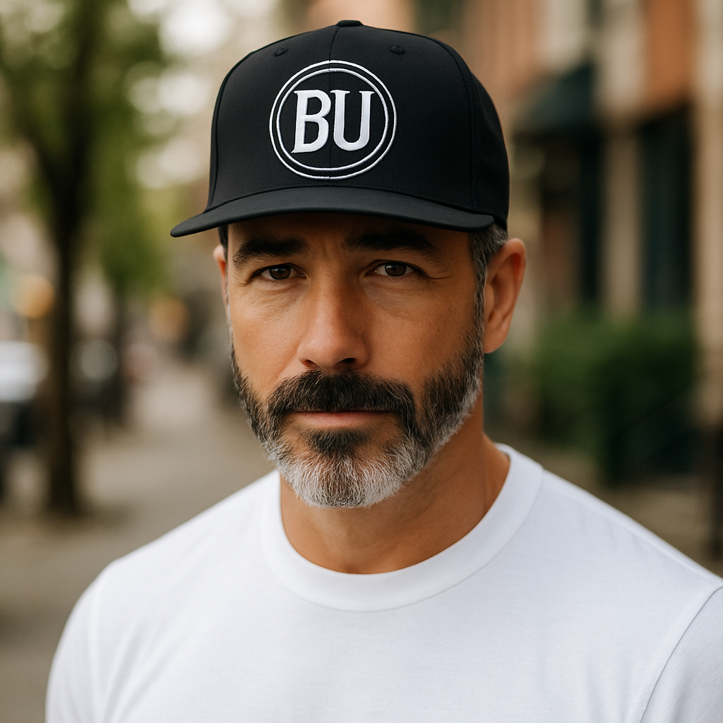 Black BU - BU Brand Baseball Hat image 0