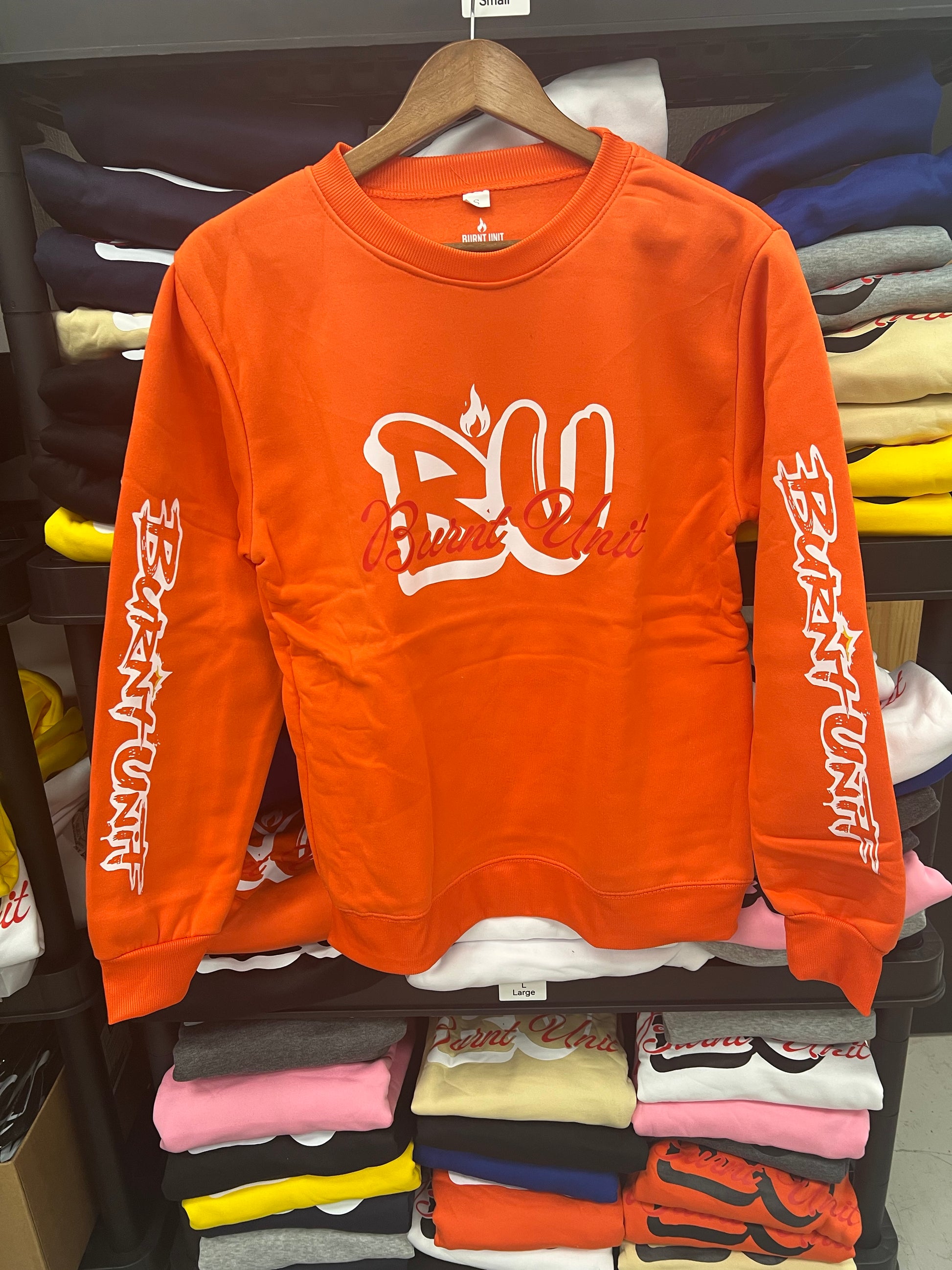 BU Sweatshirt Orange - BU Brand image 4
