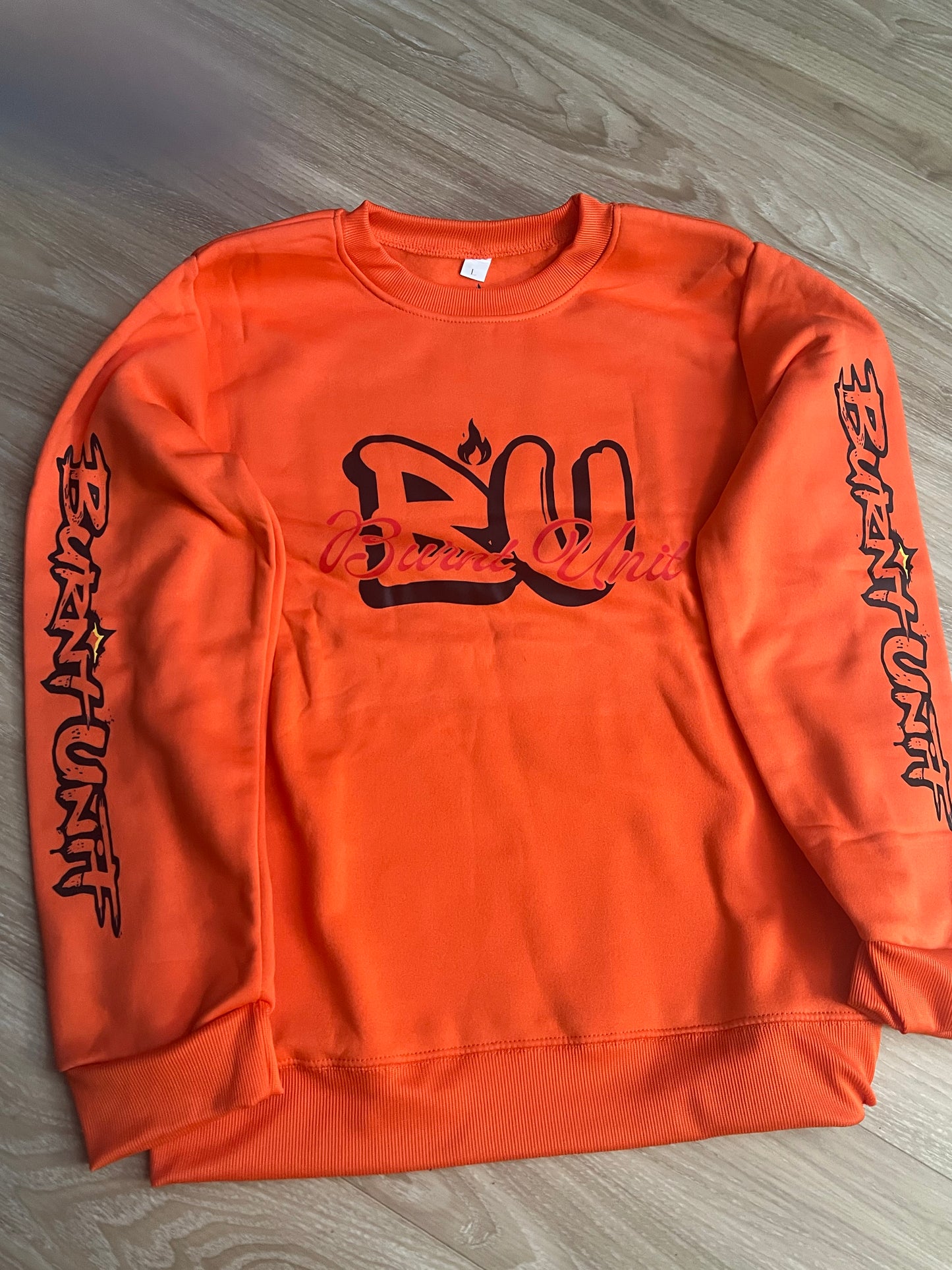BU Sweatshirt Orange - BU Brand image 2