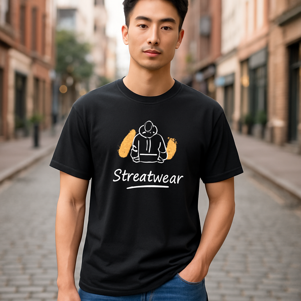Streetwear - BU Brand T-shirt 100% Cotton image 4