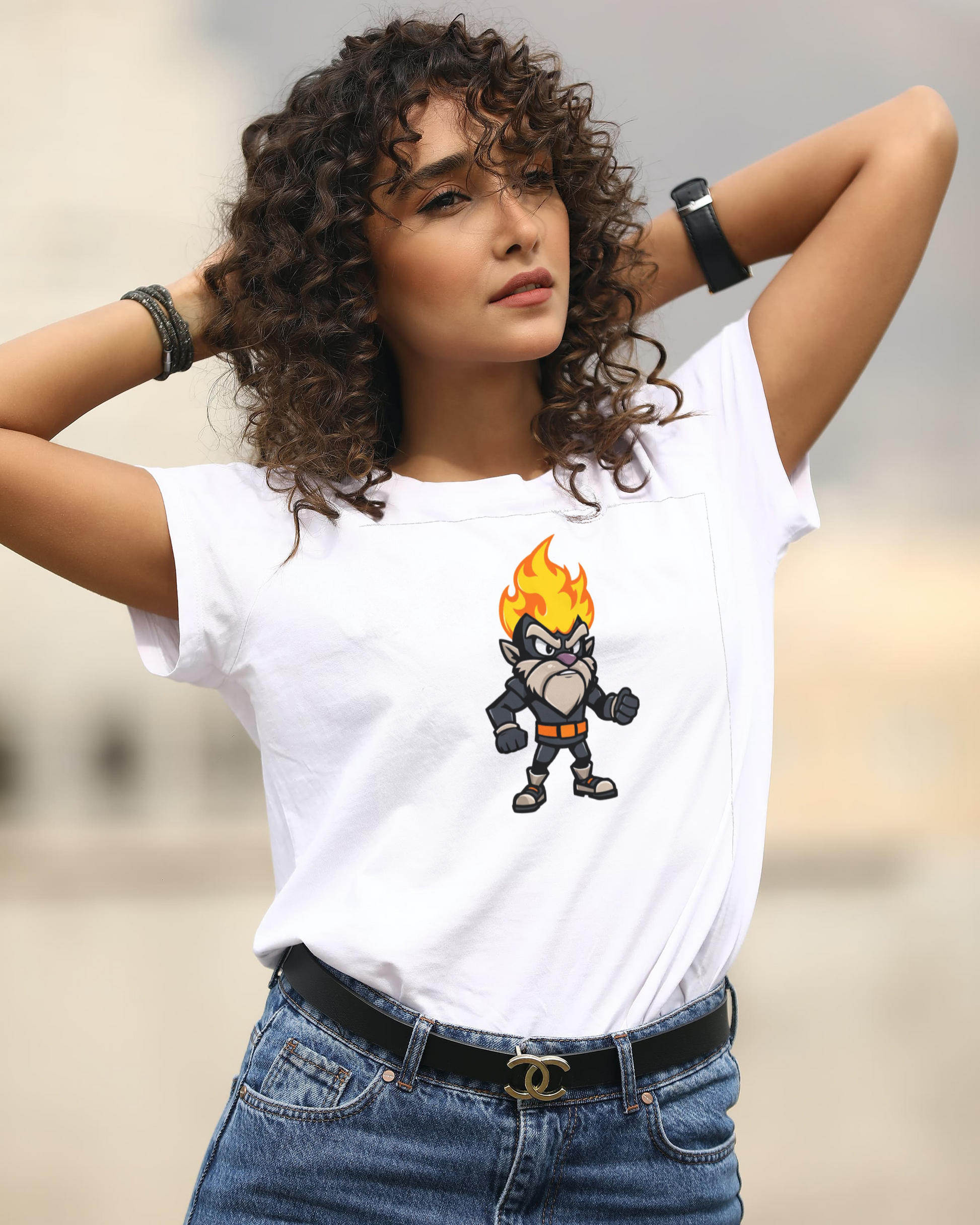 Tassy Devil - BU Brand T-shirt Spandex/Polyester Blend image 1