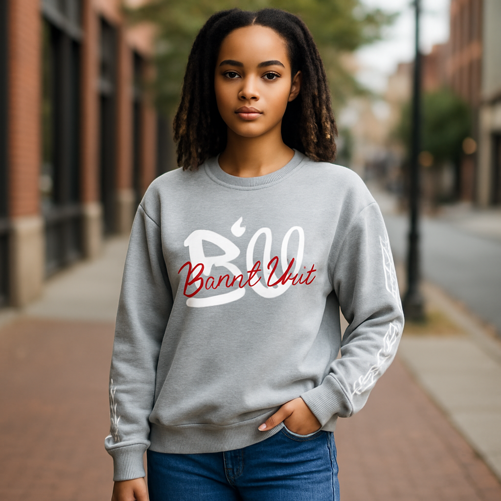 BU Sweatshirt Light Grey - BU Brand image 0