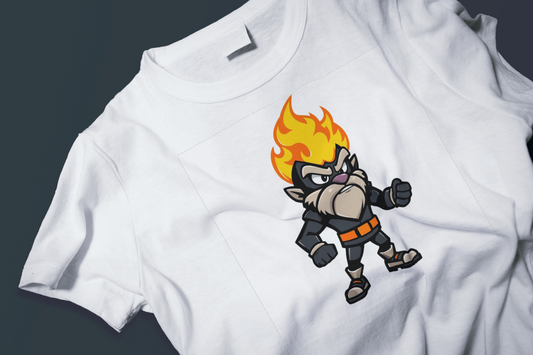 Tassy Devil - BU Brand T-shirt Spandex/Polyester Blend image 0