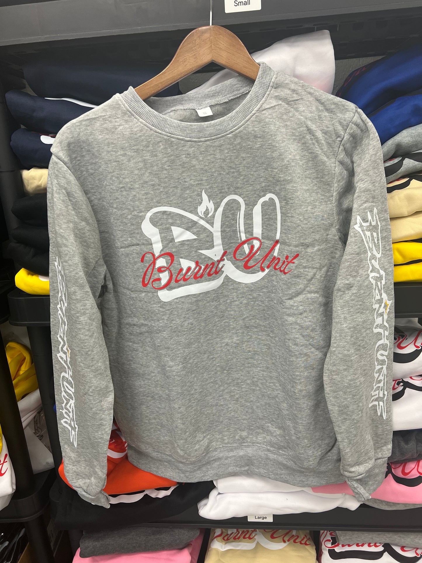 BU Sweatshirt Light Grey - BU Brand image 3