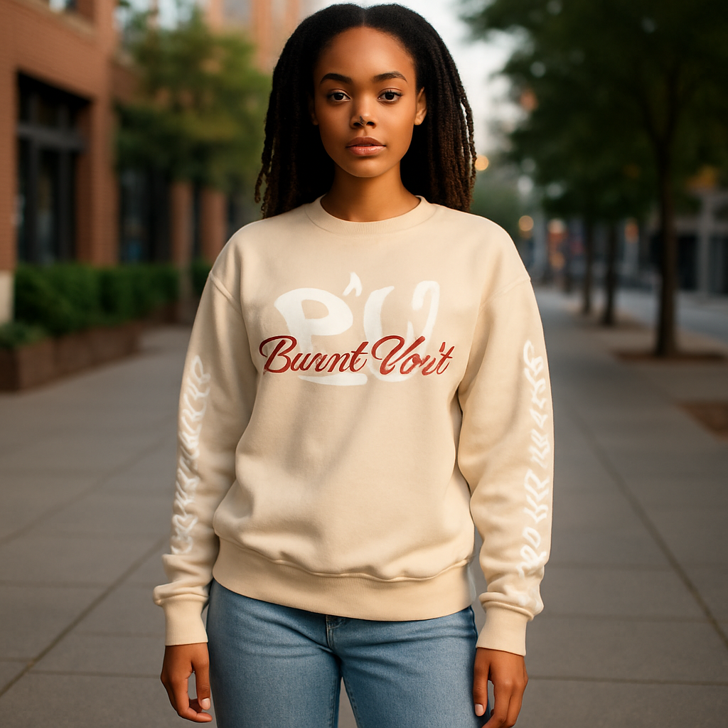 BU Sweatshirt Tan - BU Brand image 3