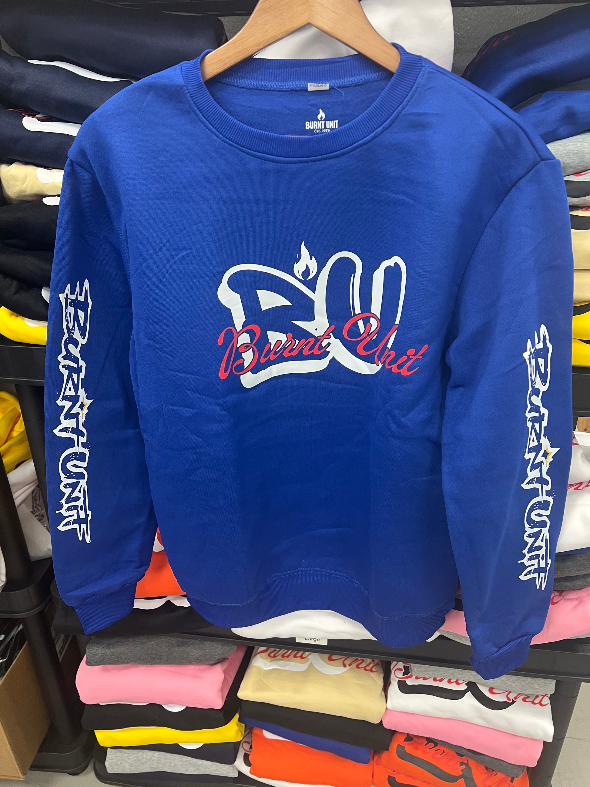 BU Sweatshirt Royal Blue - BU Brand image 4