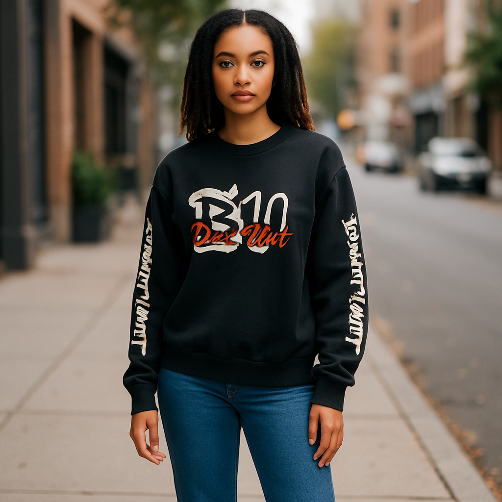 BU Sweatshirt Black - BU Brand image 0