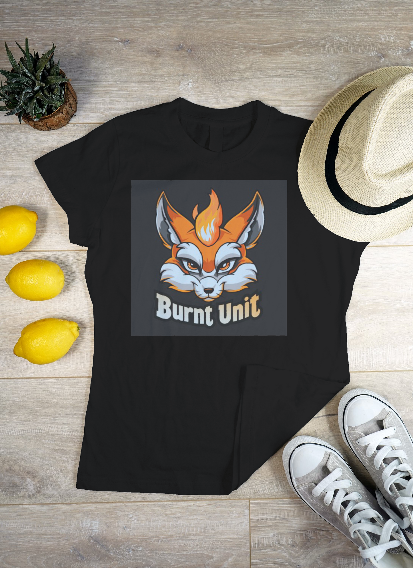 Fire Fox - BU Brand T-shirt Spandex/Polyester Blend image 0