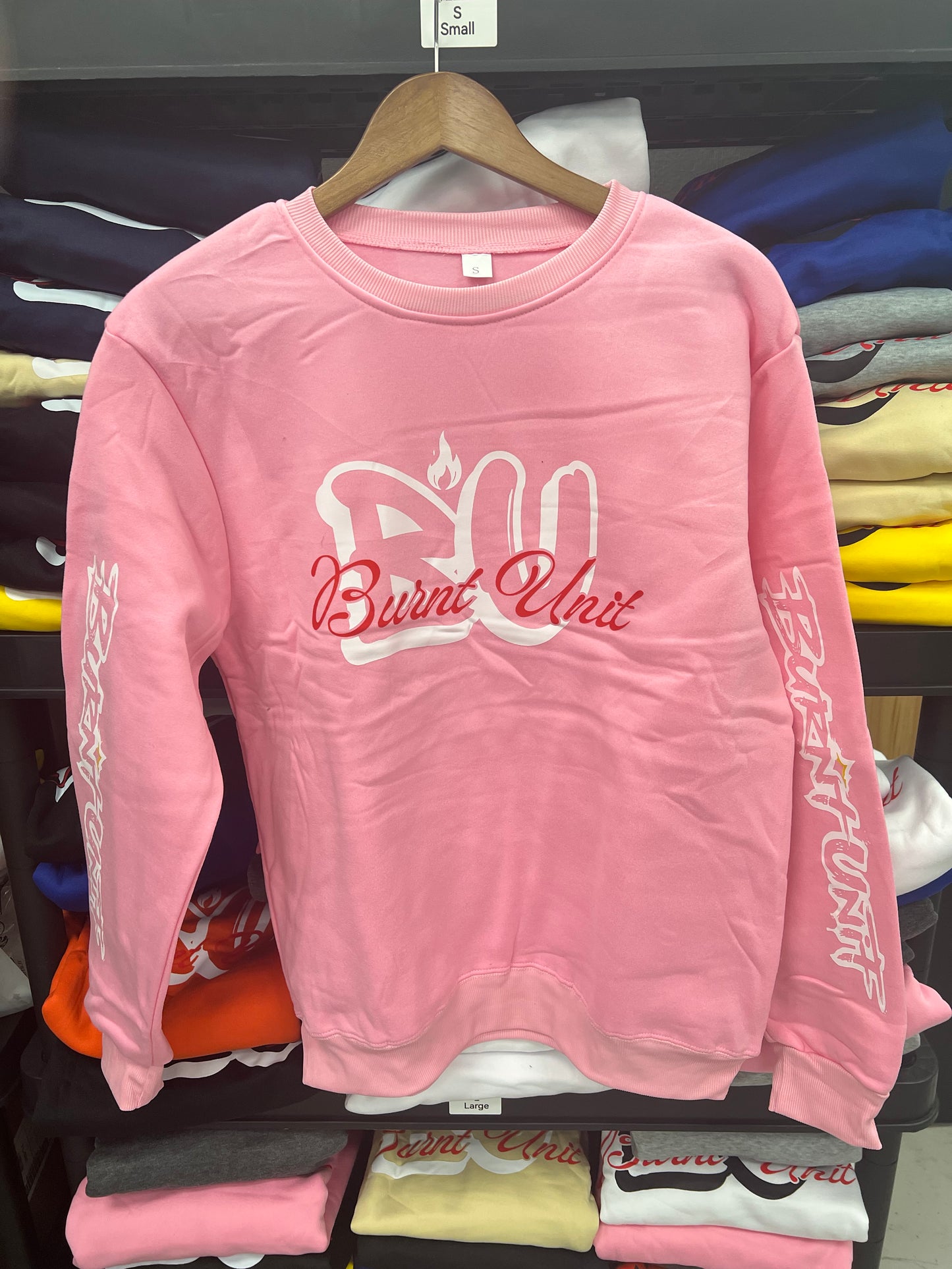 BU Sweatshirt Pink - BU Brand image 4