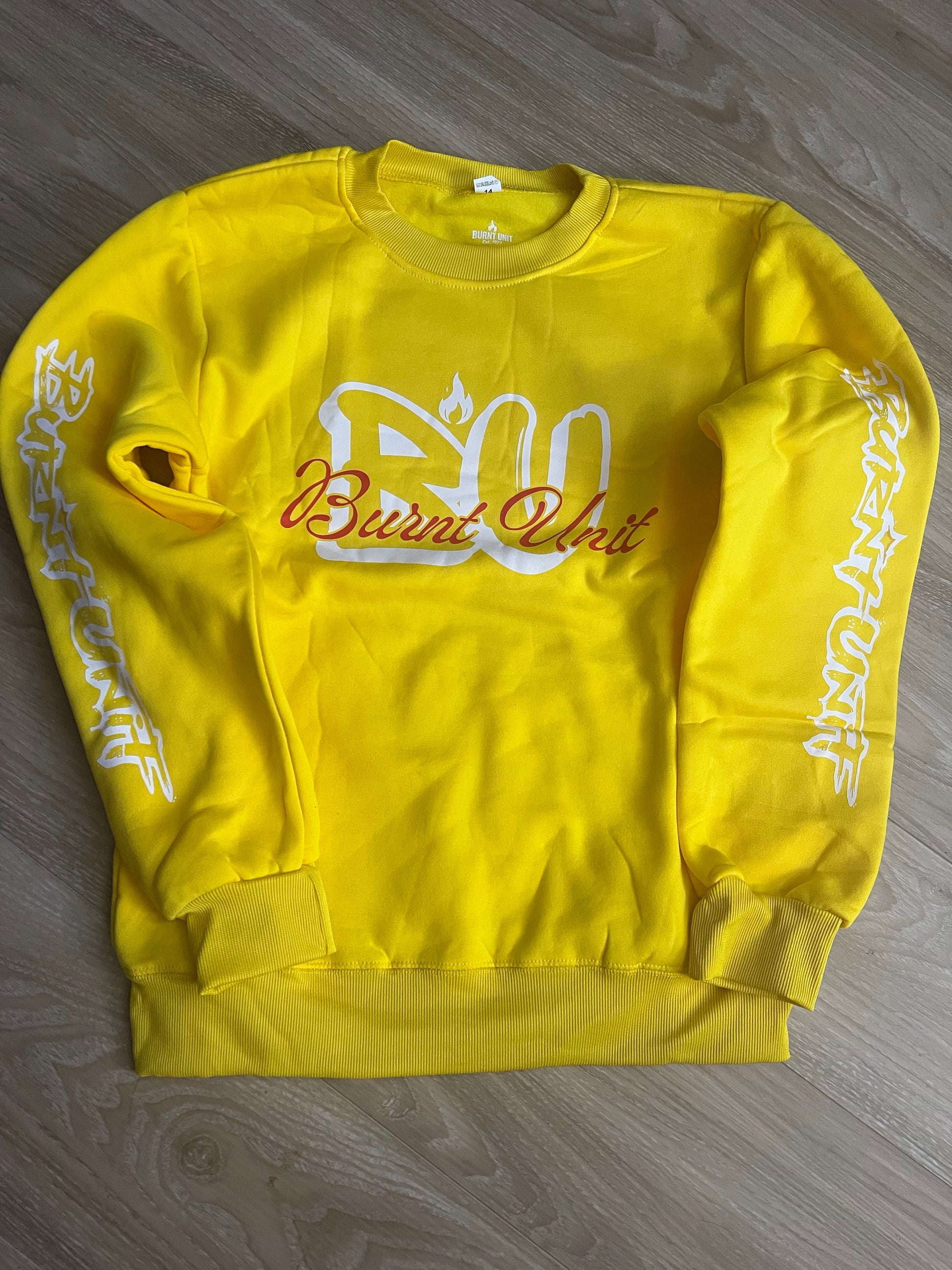 BU Sweatshirt Yellow - BU Brand image 3