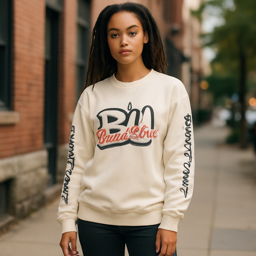 BU Sweatshirt Tan - BU Brand image 0